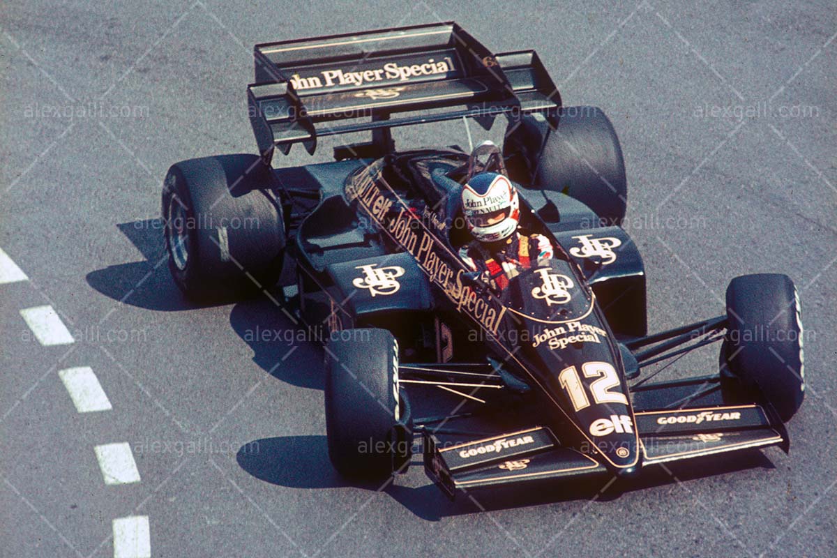 F1 1984 Nigel Mansell - Lotus 95T - 19840062 – alexgalli.com