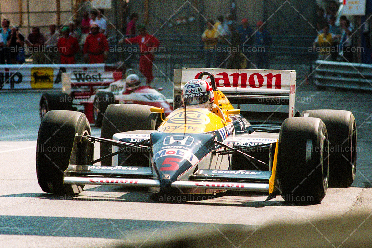 F1 1987 Nigel Mansell - Williams FW11B - 19870074 – alexgalli.com 