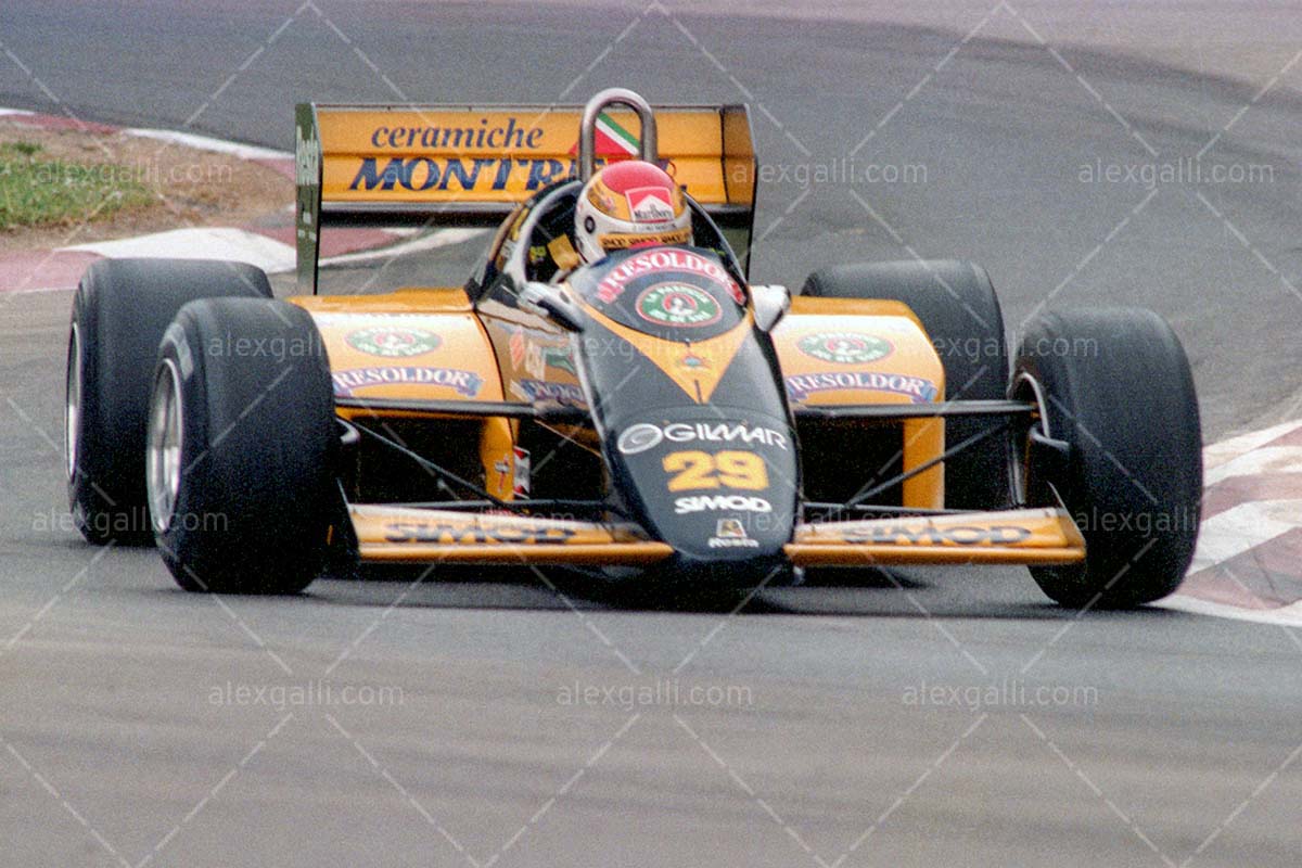 F1 1985 Pierluigi Martini - Minardi M185 - 19850093