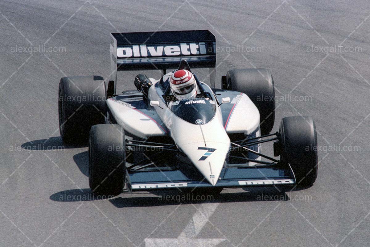 F1 1985 Nelson Piquet - Brabham BT54 - 19850105