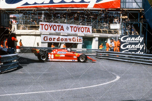 F1 1981 Didier Pironi - Ferrari 126CK - 19810033
