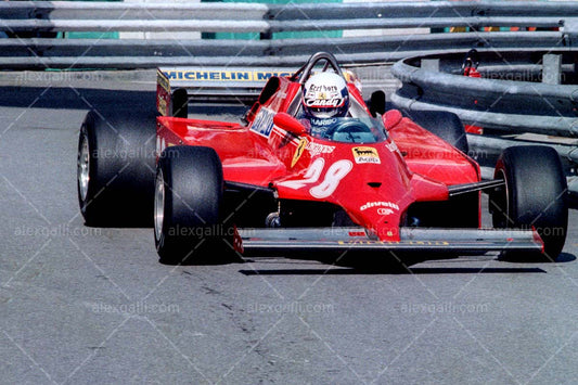 F1 1981 Didier Pironi - Ferrari 126CK - 19810034