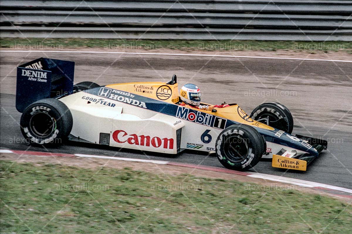 F1 1985 Keke Rosberg - Williams FW10 - 19850122