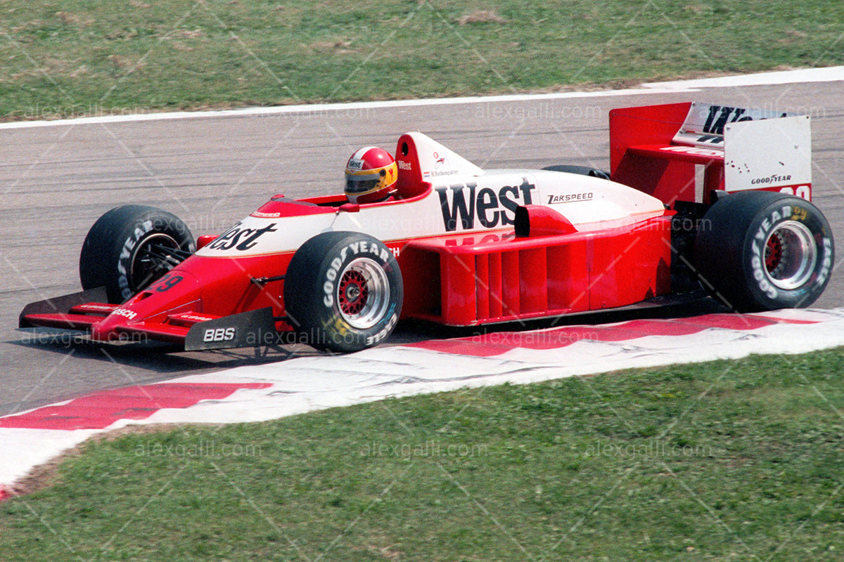 F1 1986 Huub Rothengatter - Zakspeed 861 - 19860113