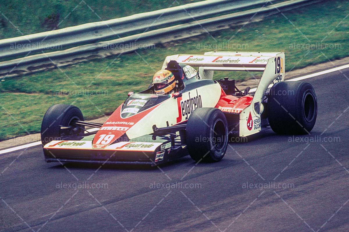 F1 1984 Ayrton Senna - Toleman TG184 - 19840088 – alexgalli.com