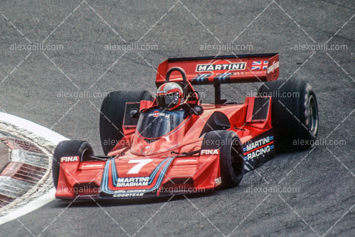 F1 1977 John Watson - Brabham BT45 - 19770075 –  - F1 &  Motorsport Stock Photos and More