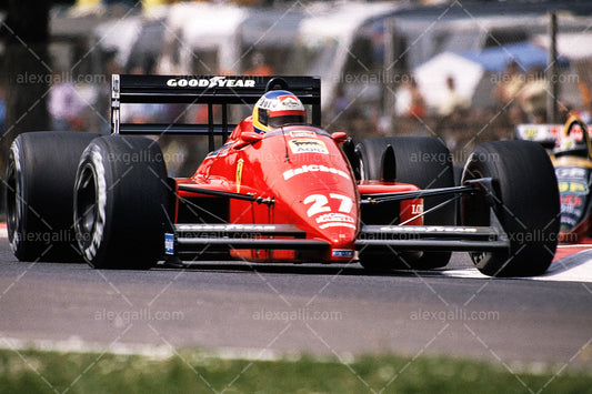 F1 1988 Michele Alboreto - Ferrari 8788C - 19880004
