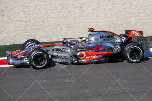F1 2007 Fernando Alonso  - McLaren MP4-22 - 20070011
