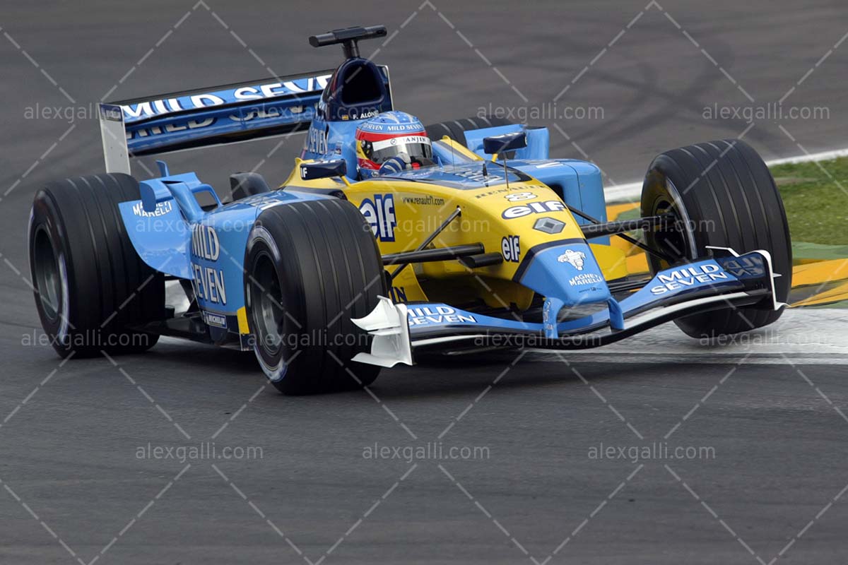 F1 2003 Fernando Alonso Renault R23 20030001 –