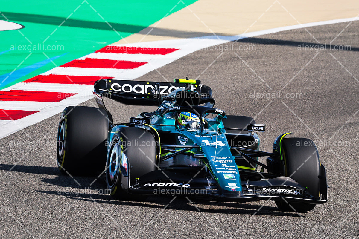 F1 2023 - 01 Bahrain GP - Fernando Alonso - Aston Martin - 2300025