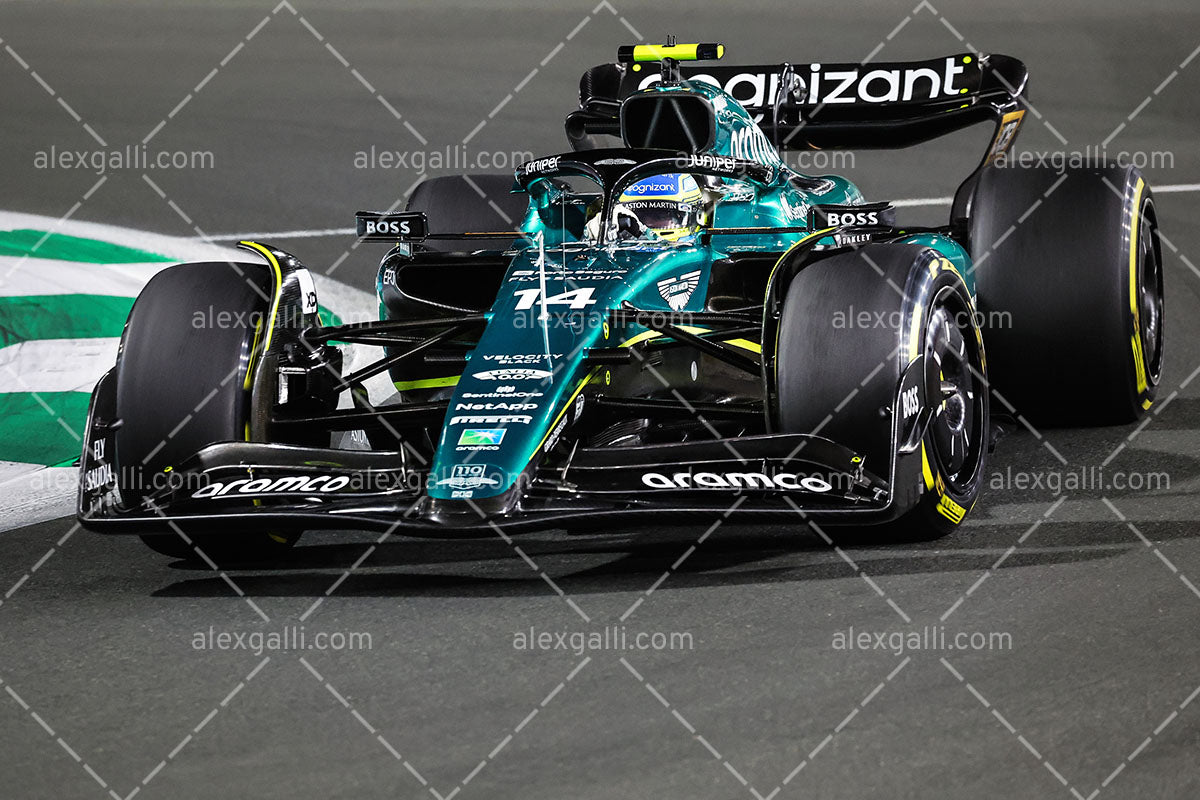 F1 2023 - 02 Saudi GP - Fernando Alonso - Aston Martin - 2300129