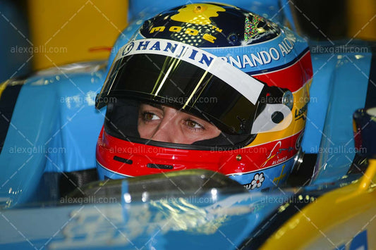 F1 2004 Fernando Alonso - Renault R24 - 20040002