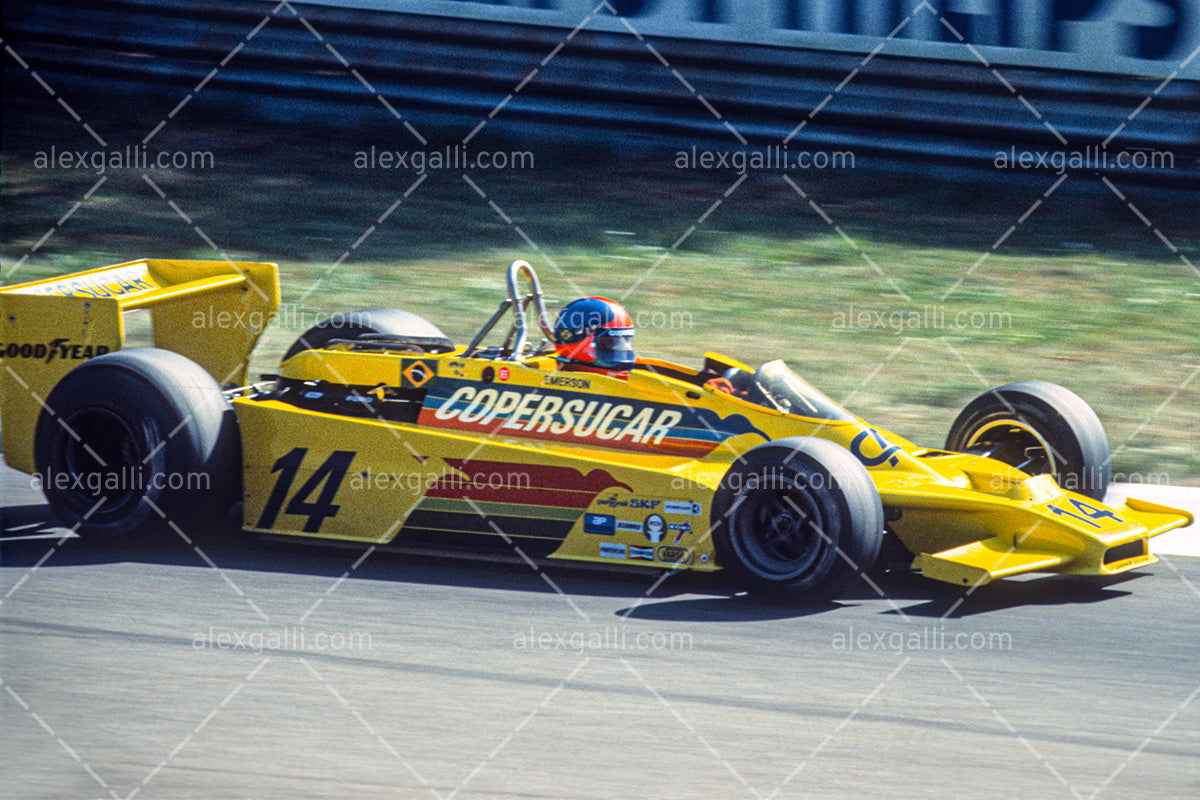 F1 1978 Emerson Fittipaldi - Copersucar F5A - 19780014
