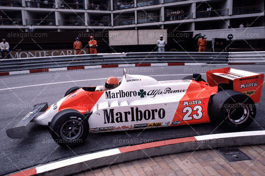 F1 1982 Bruno Giacomelli - Alfa Romeo 182 - 19820027