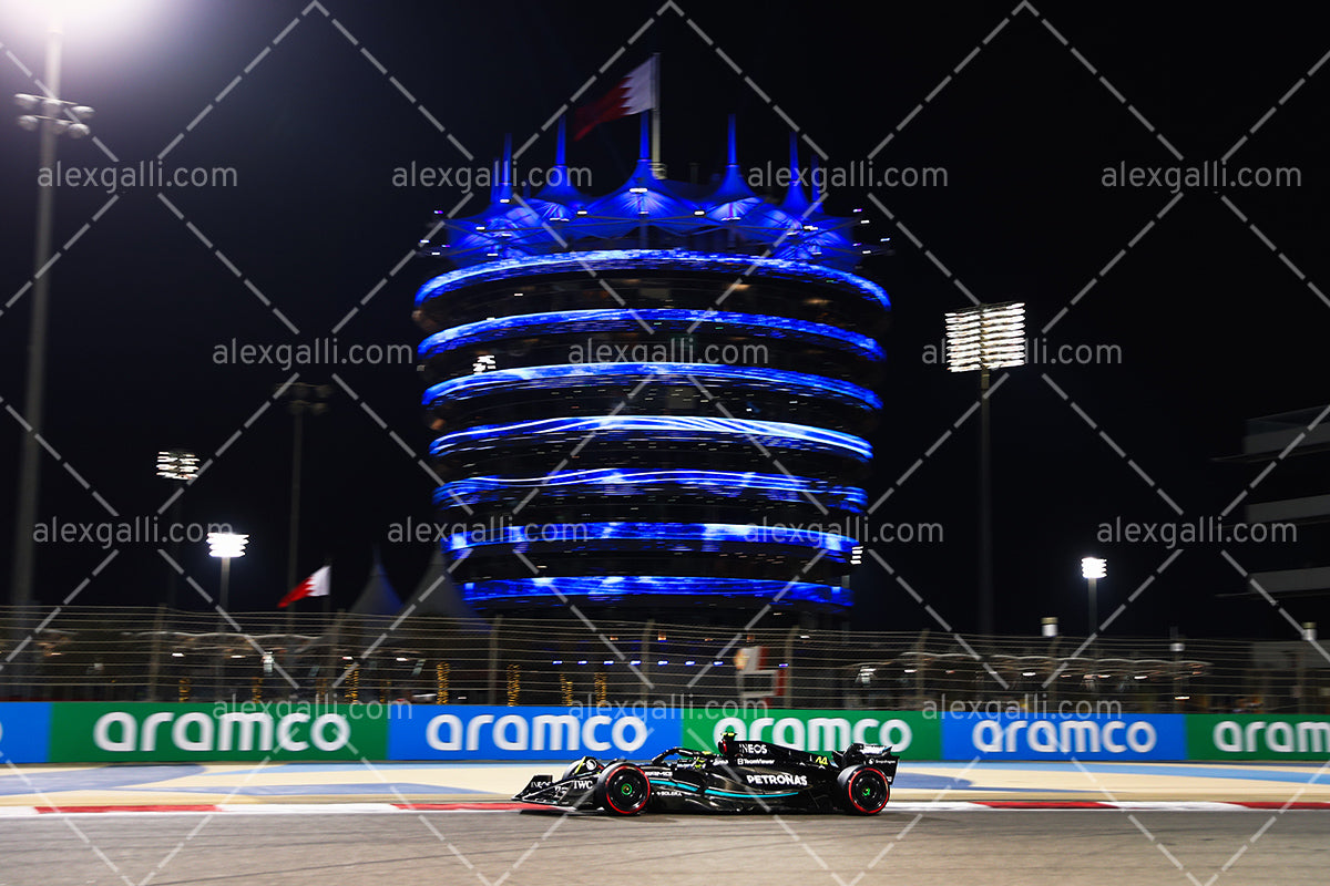 F1 2023 - 01 Bahrain GP - Lewis Hamilton - Mercedes - 2300027