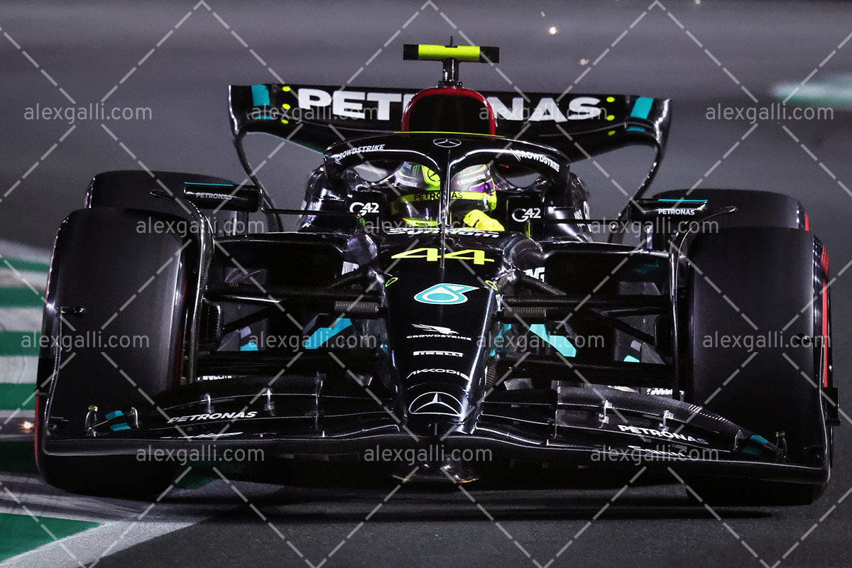 F1 2023 - 02 Saudi GP - Lewis Hamilton - Mercedes - 2300118