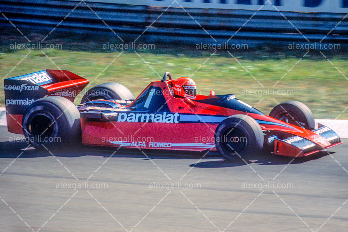 F1 1978 Niki Lauda - Brabham BT46 - 19780028 –  - F1 &  Motorsport Stock Photos and More