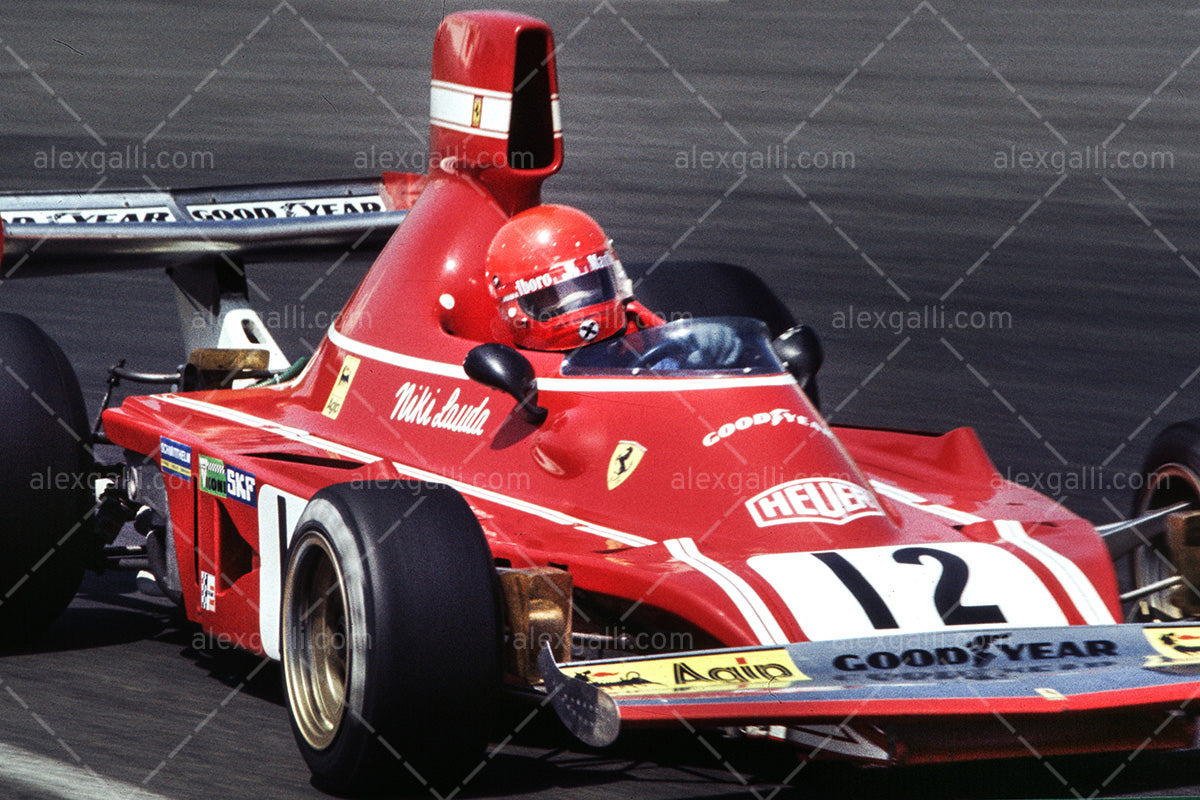 Photo A.009359 NIKI LAUDA FERRARI GP F1 1974 GRAND PRIX Photo A.009359 NIKI LAUDA FERRARI GP F1 1974 GRAND PRIX
