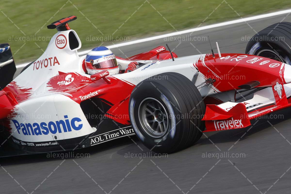 F1 2003 Olivier Panis - Toyota TF103 - 20030072 – alexgalli.com