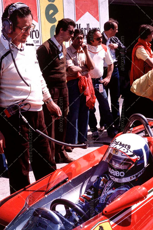 F1 1981 Didier Pironi - Ferrari 126CK - 19810036