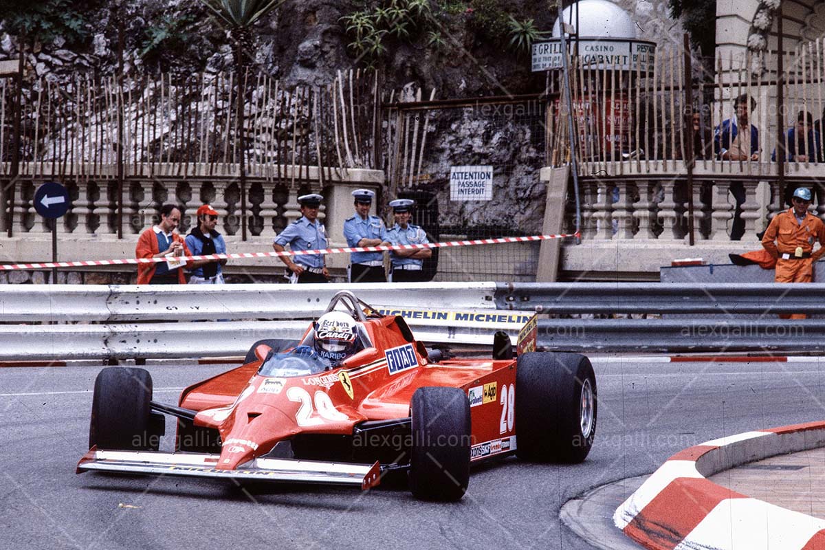 F1 1981 Didier Pironi - Ferrari 126CK - 19810037
