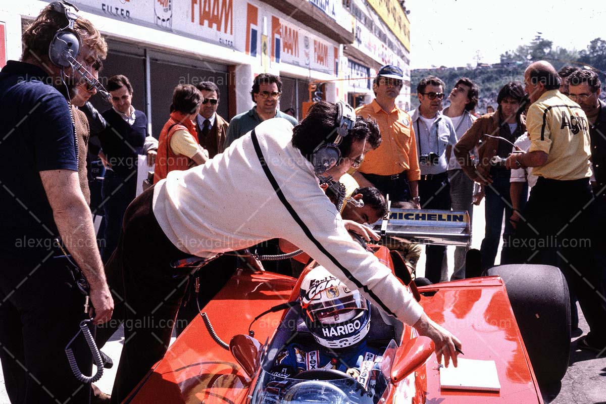 F1 1981 Didier Pironi - Ferrari 126CK - 19810038