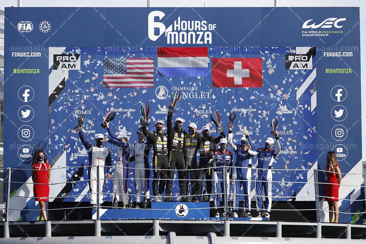 WEC 2021 Podium - 6 HOURS OF MONZA - WEC210030