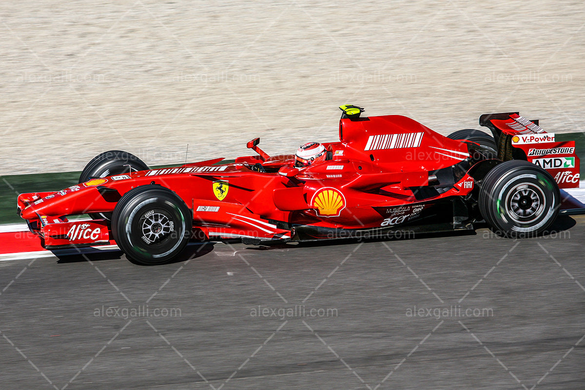 F1 2007 Kimi Raikkonen - Ferrari F2007 - 20070105 – alexgalli.com