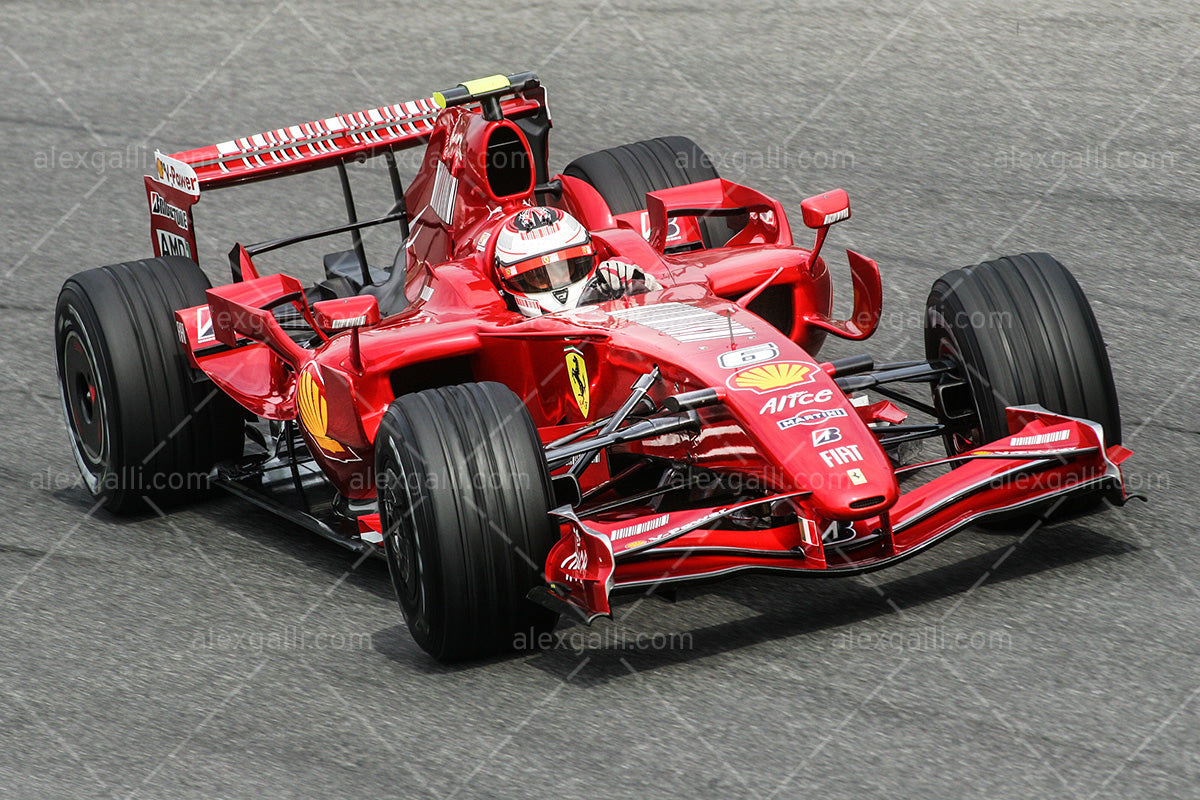 F1 2007 Kimi Raikkonen - Ferrari F2007 - 20070111 – alexgalli.com