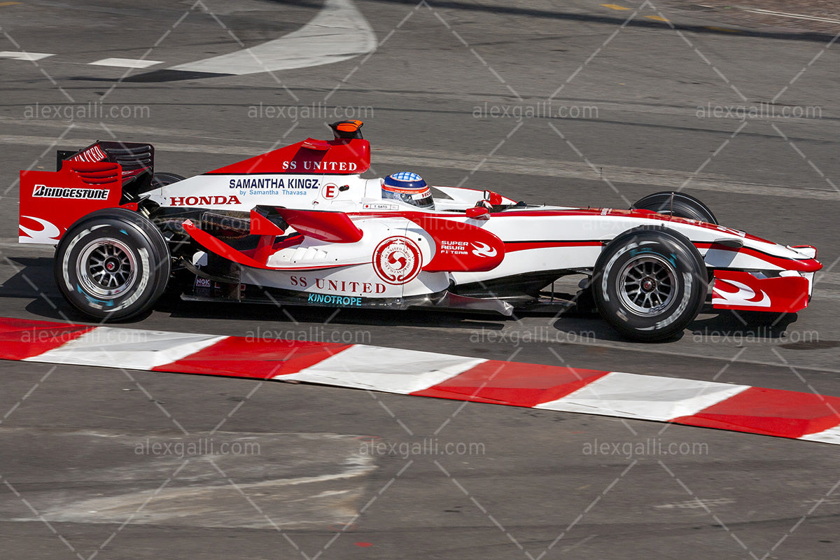 F1 2007 Takuma Sato - Super Aguri SA07 - 20070124