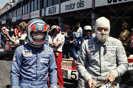 F1 1974 Jody Scheckter & Patrick Depailler - Tyrrell 006 - 19740029
