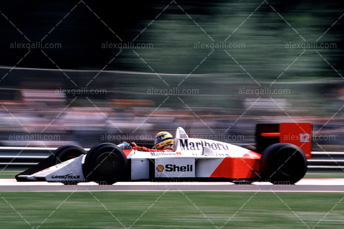Senna Vs Prost Wallpaper