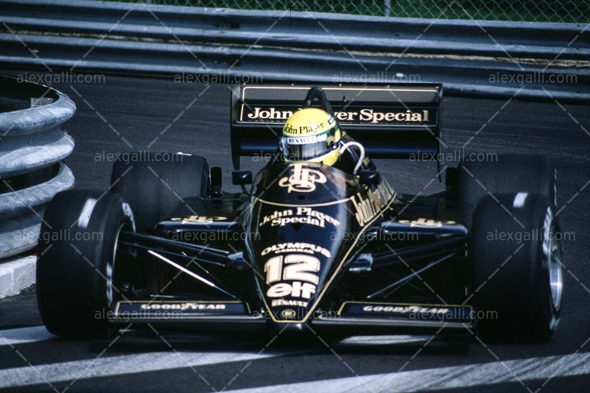 F1 1985 Ayrton Senna - Lotus 97T - 19850141