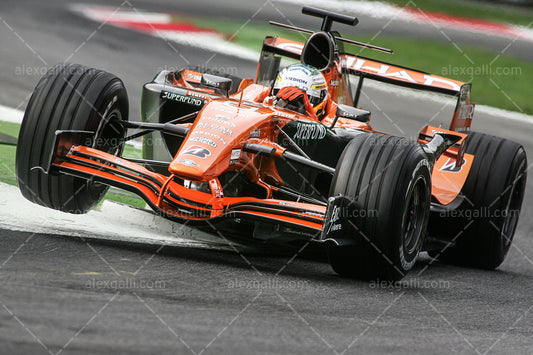 F1 2007 Adrian Sutil  - Spyker F8 - 20070126