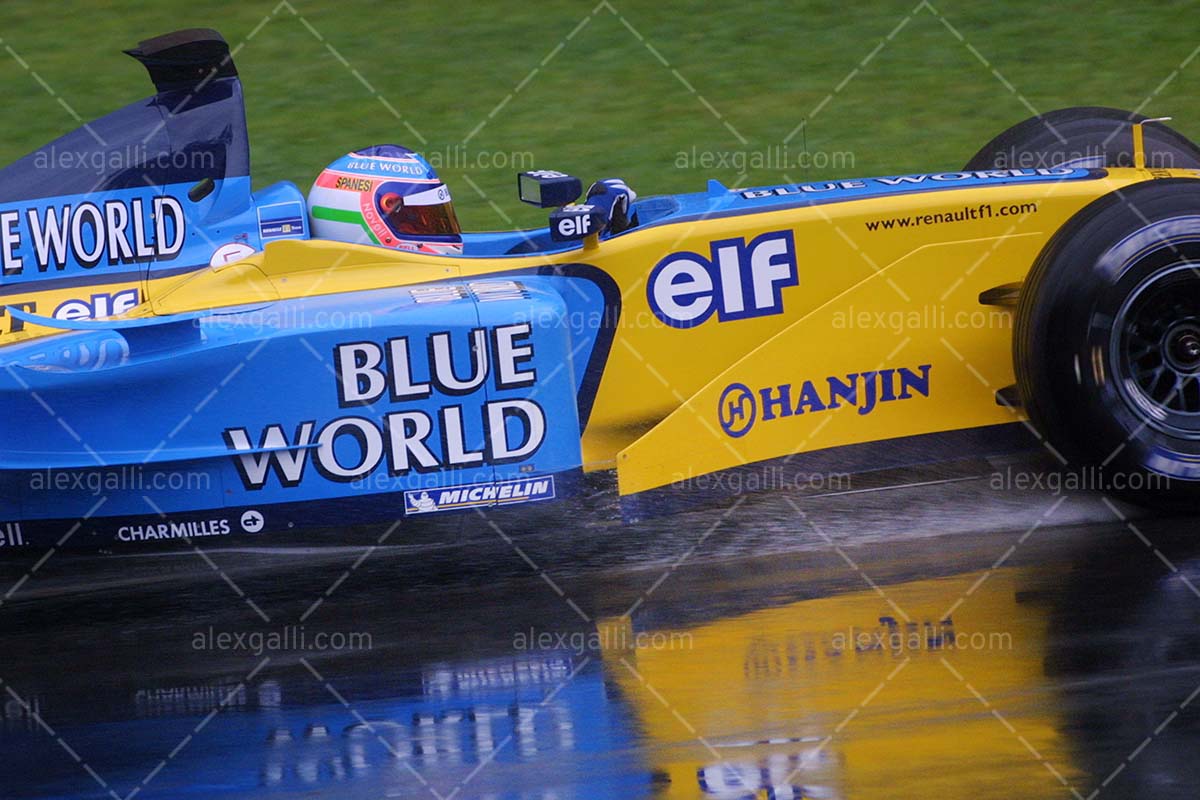 Formula One: The renault r202 used as a test driver (2002) English Formula One: The renault r202 used as a test driver (2002) English