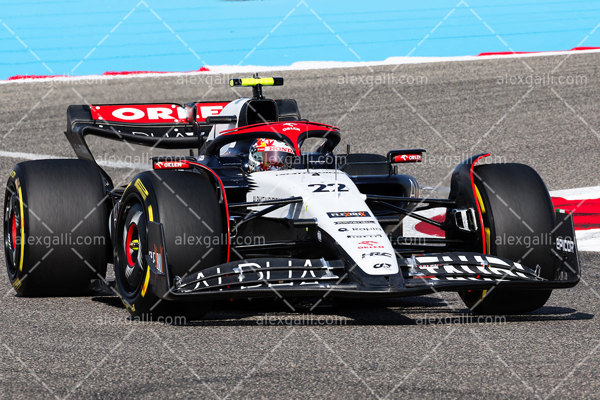 F1 2023 - 01 Bahrain GP - Yuki Tsunoda - Alpha Tauri - 2300032