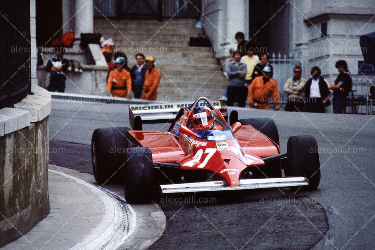 F1 1981 Gilles Villeneuve - Ferrari 126CK - 19810058