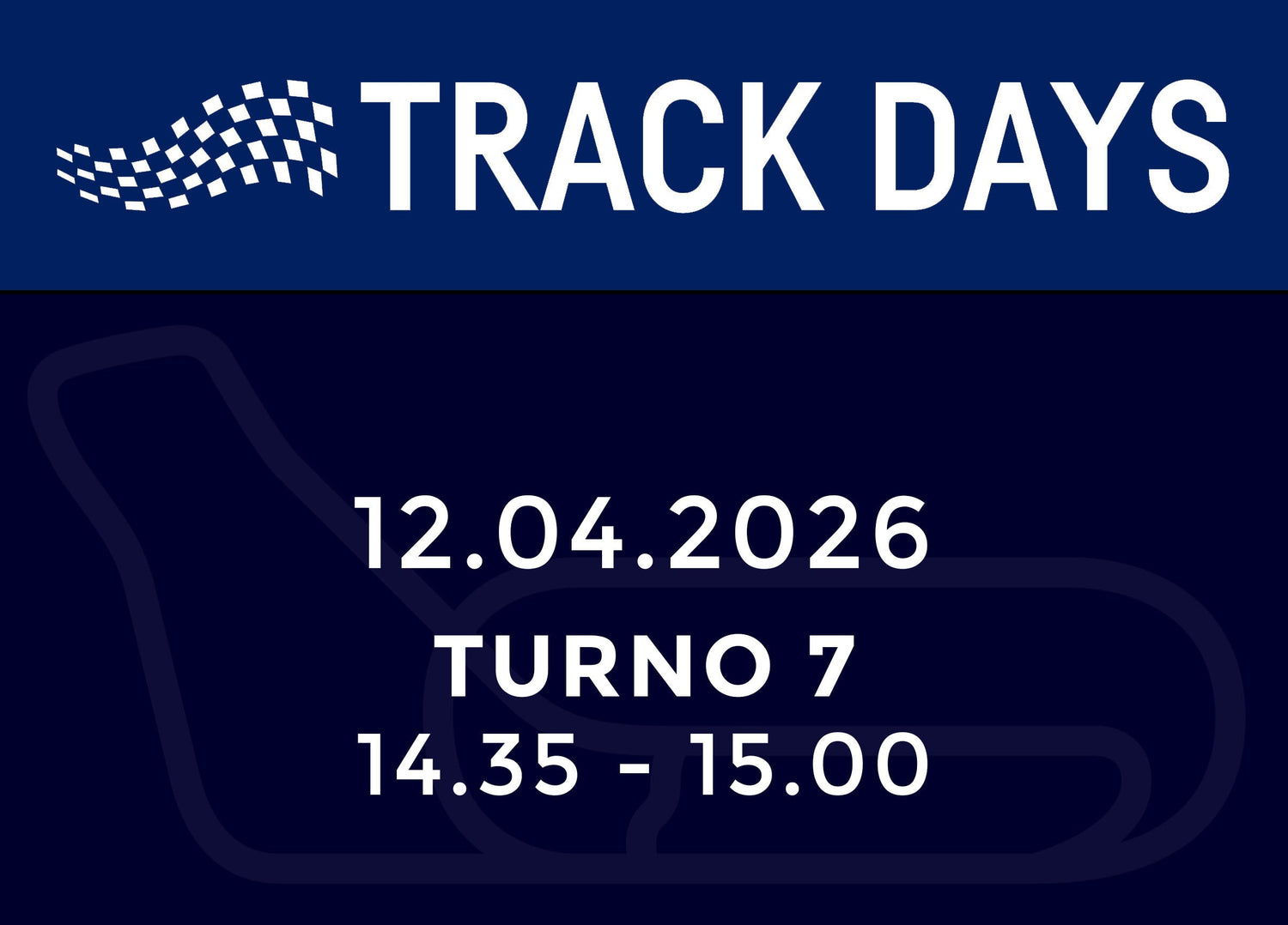 TRACK DAYS 12.04.26 TURNO 7