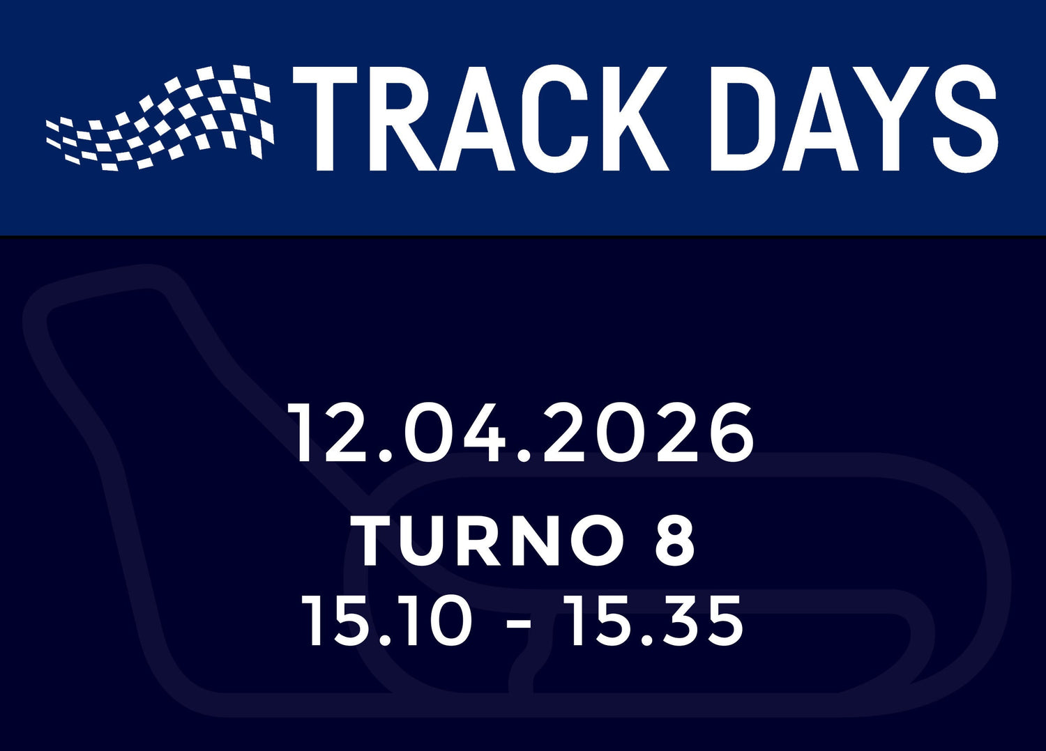 TRACK DAYS 12.04.26 TURNO 8