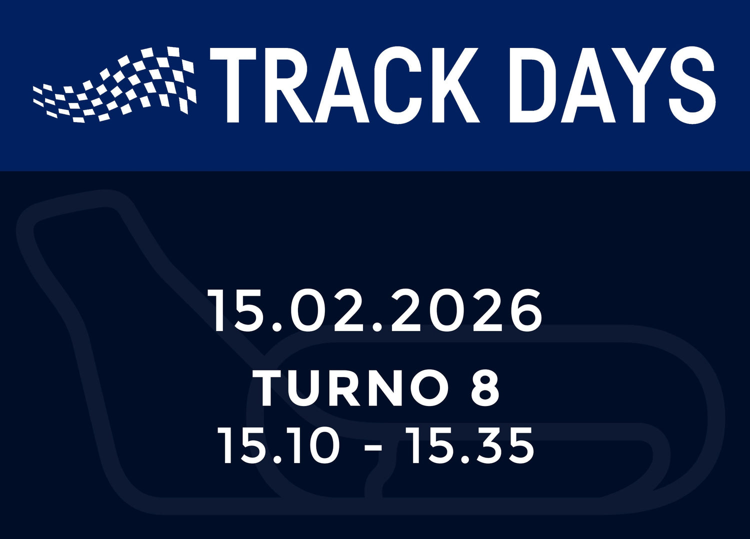 TRACK DAYS 15.02.26 TURNO 8