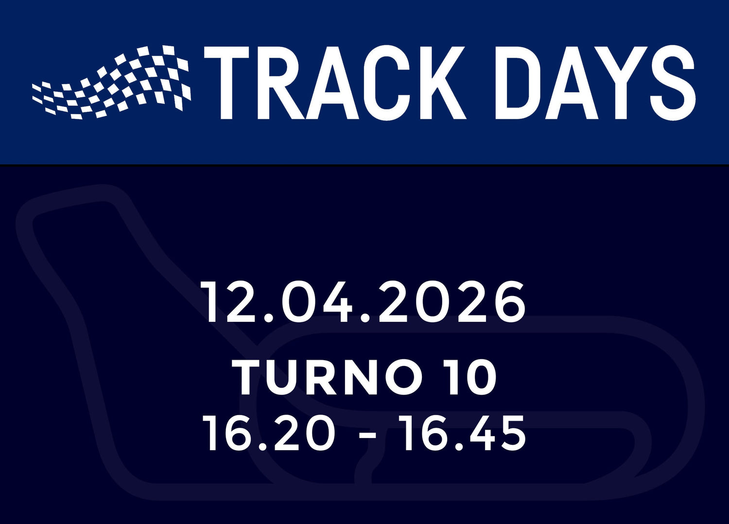 TRACK DAYS 12.04.26 TURNO 10
