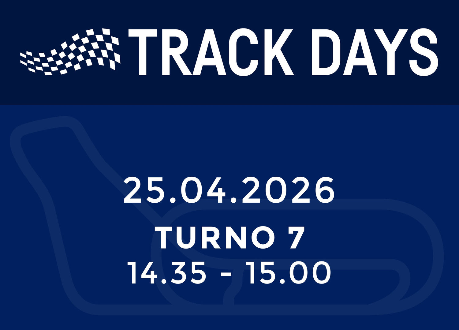 TRACK DAYS 25.04.26 TURNO 7