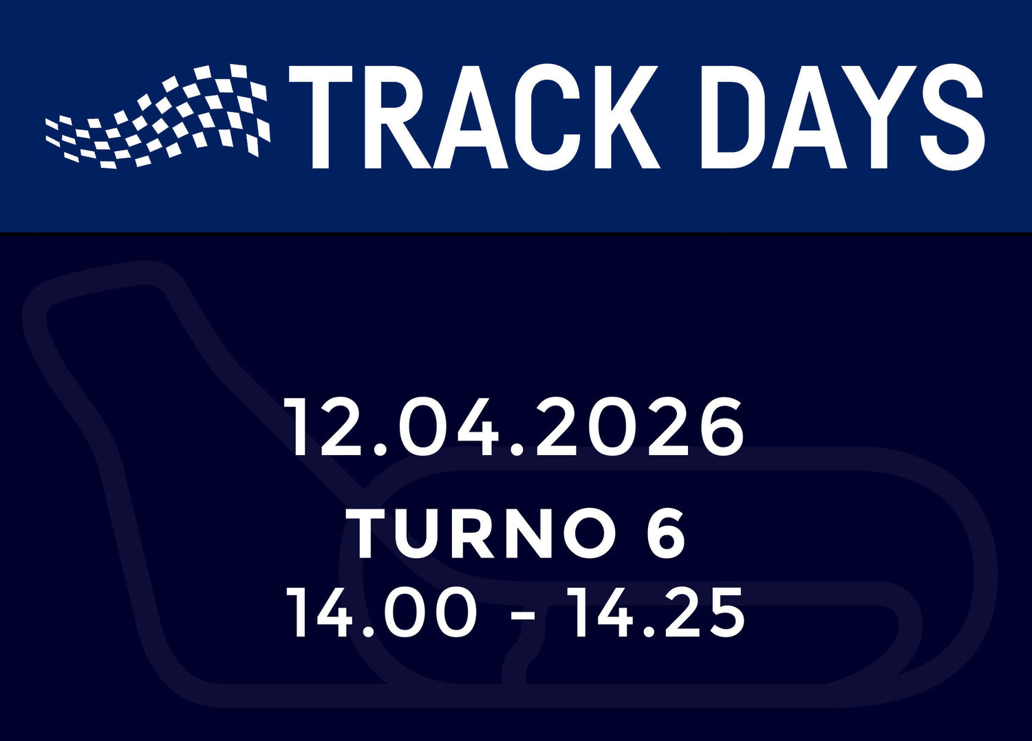 TRACK DAYS 12.04.26 TURNO 6