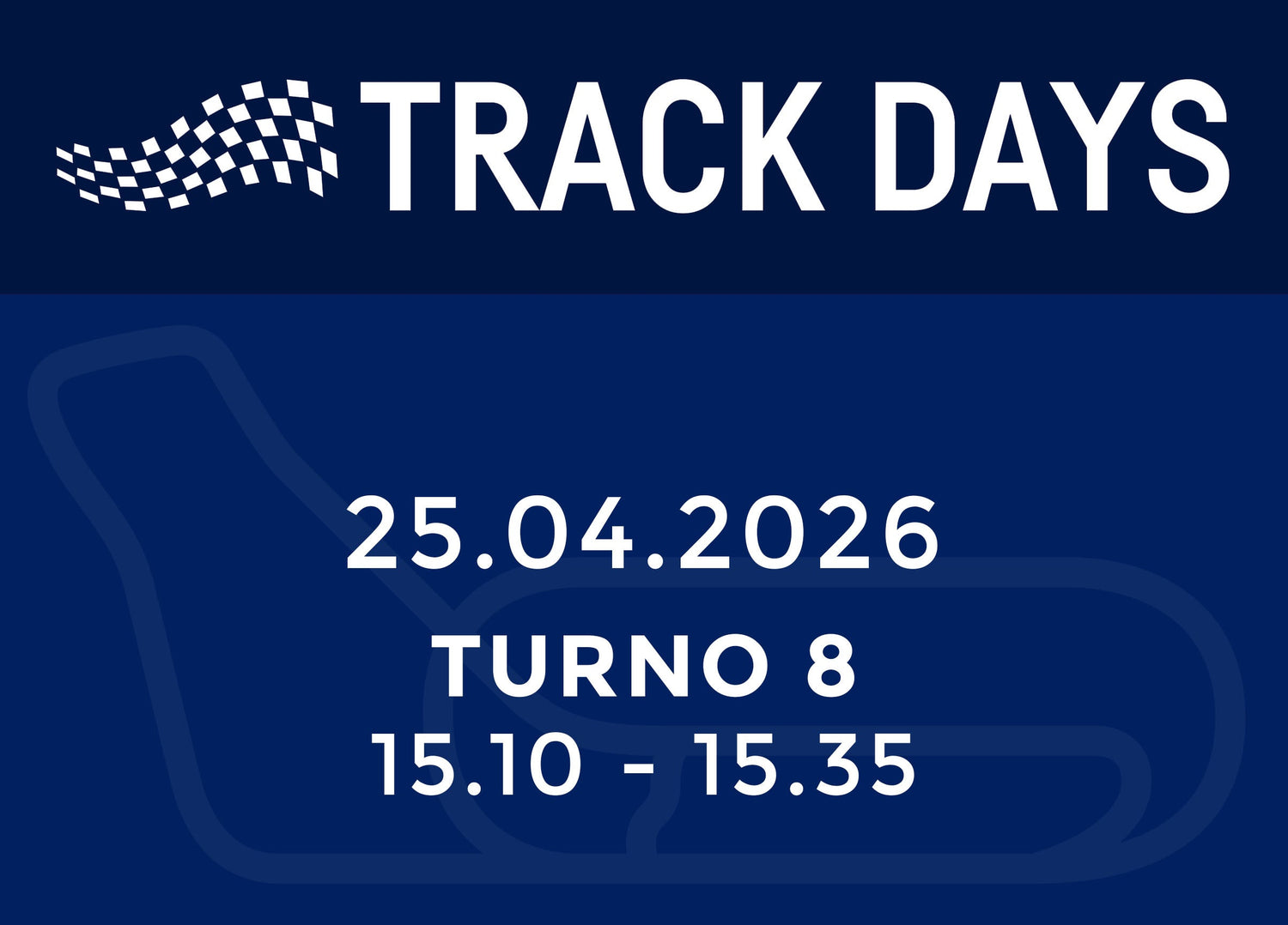 TRACK DAYS 25.04.26 TURNO 8