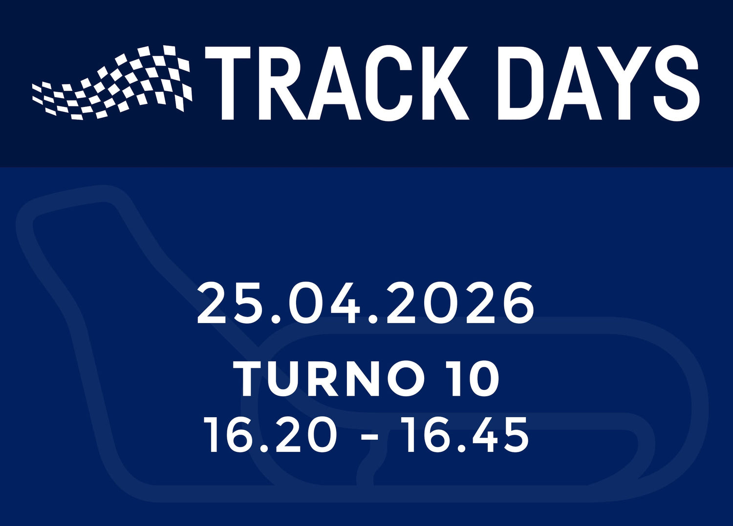 TRACK DAYS 25.04.26 TURNO 10