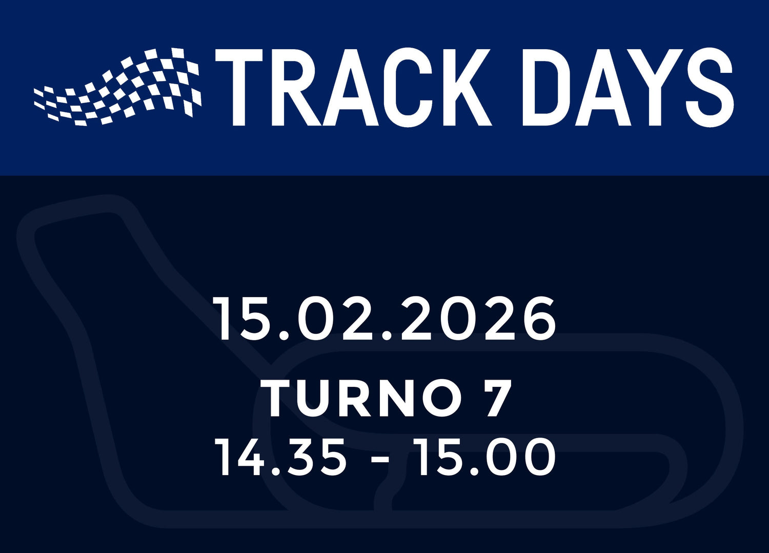 TRACK DAYS 15.02.26 TURNO 7