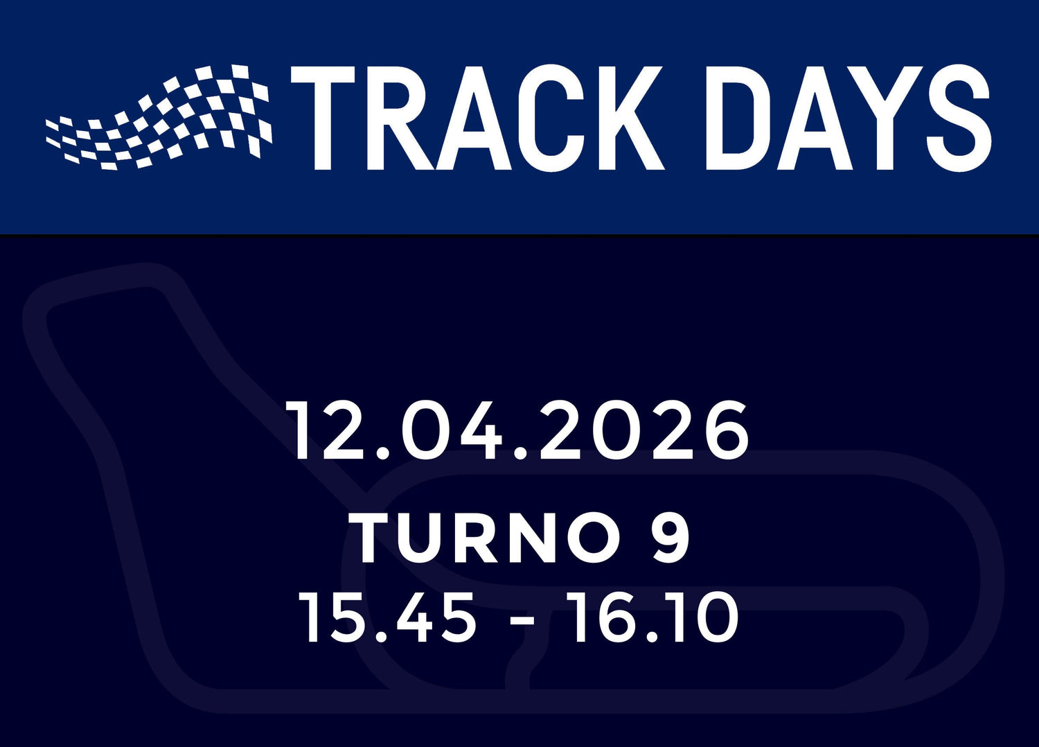 TRACK DAYS 12.04.26 TURNO 9