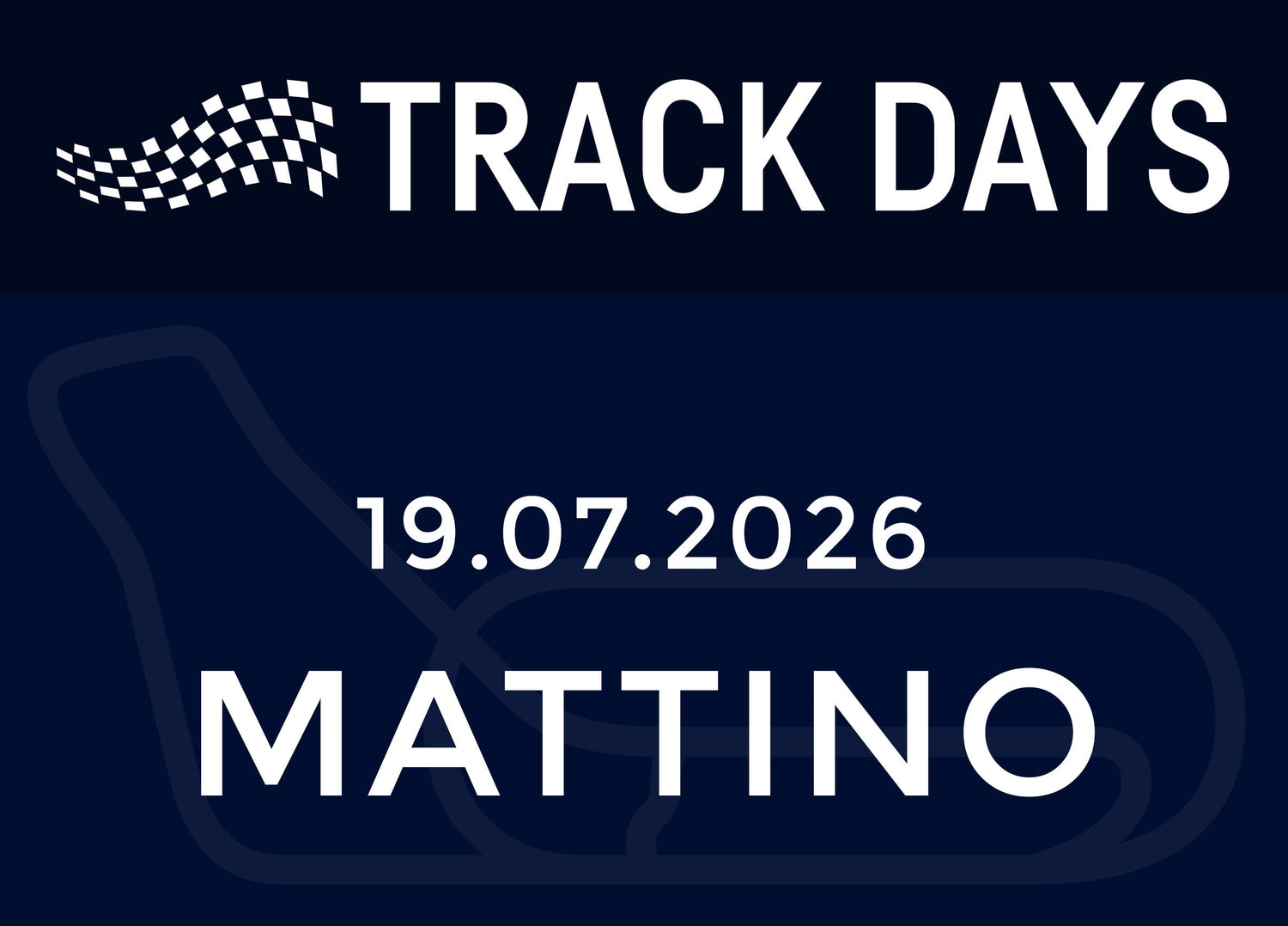 TRACK DAYS 19.07.26 MATTINO