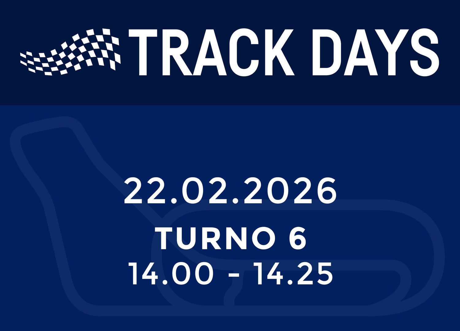 TRACK DAYS 22.02.26 TURNO 6