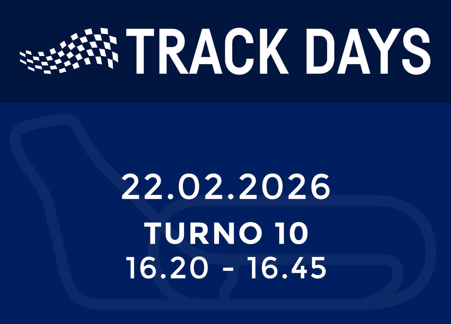 TRACK DAYS 22.02.26 TURNO 10